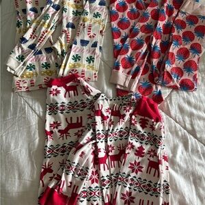 Hanna Andersson Kids pajamas 3 sets- size 6/7